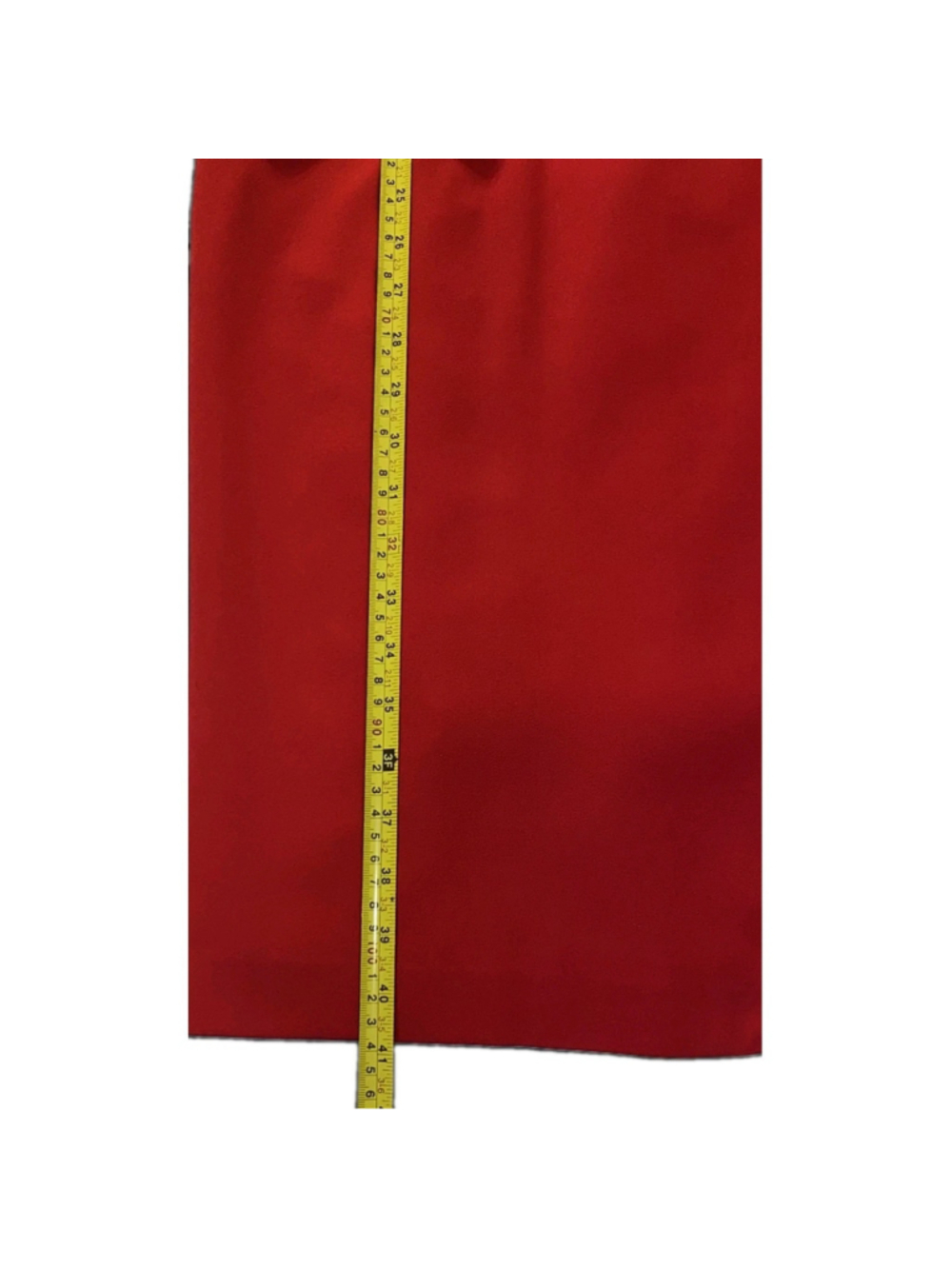 Vtg Jacqueline Ferrar Red Blazer Dress Size 8 Double Breasted Scallop Pkts Lined - Picture 8 of 9